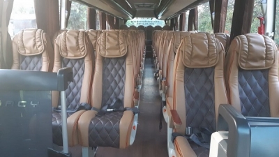 Interior bus pariwisata