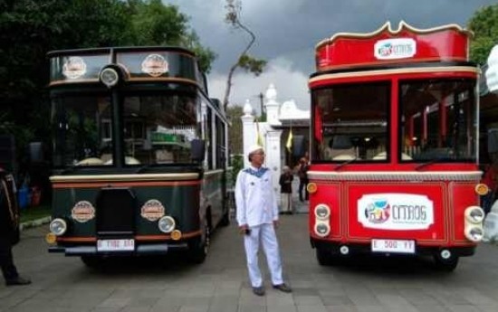 Sewa Pemkot Cirebon Luncurkan Bus Wisata Citros Untuk Keliling Kota