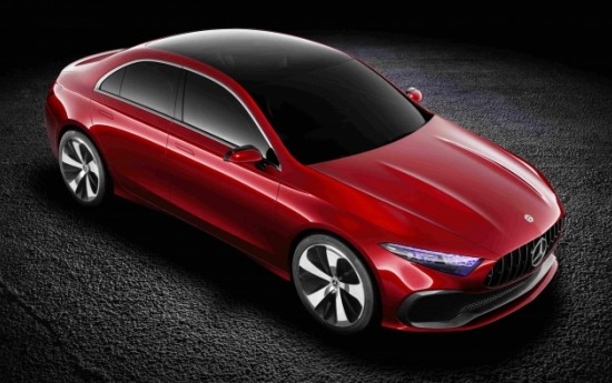 Sewa Ini Dia “Ketampanan” Concept A Sedan Buatan Mercy