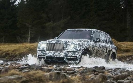 Sewa Ini Penampakan SUV Mewah Keluaran Rolls Royce