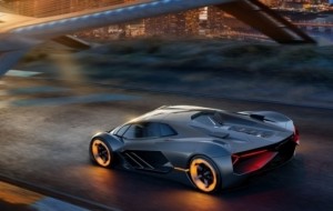 Mobil Pengantin Konsep Mobil Millennium Ketiga dari Lamborghini, Calon Supercar Listrik