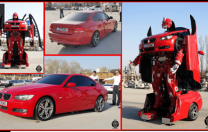 Mobil Pengantin Start up Turki Ciptakan Mobil Transformer Dari Sedan BMW