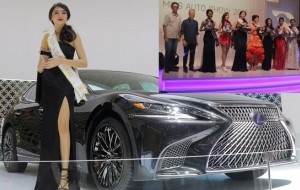 Mobil Pengantin Agnes dari Lexus Raih Mahkota Miss Auto Show 2017