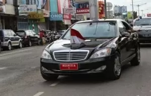 Mobil Pengantin Lagi, Mobil Presiden Jokowi Mogok Saat Kunjungi Pontianak