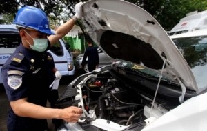 Mobil Pengantin Sebanyak 250 Taksi Online Tidak Lulus Uji KIR