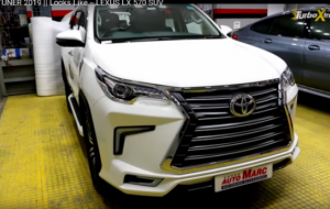 Mobil Pengantin Toyota Fortuner 2019 Bertampang Lexus, Begini Wujudnya