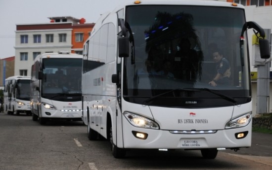 Sewa Bus Listrik MAB Meluncur Tunggu Perpres Mobil Listrik Disahkan