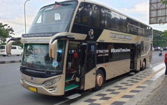 Sewa ScaniaTransJawa, United Tractors Luncurkan Bus Scania Terbaru