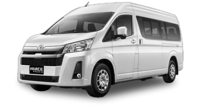Sewa mobil online - Toyota Hiace