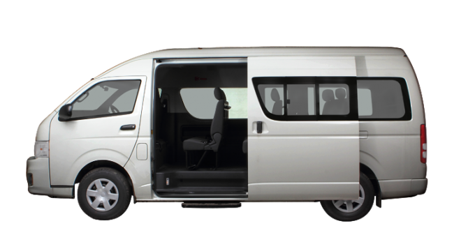 Sewa mobil online - Toyota Hiace Commuter